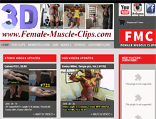 Tablet Screenshot of female-muscle-clips.com